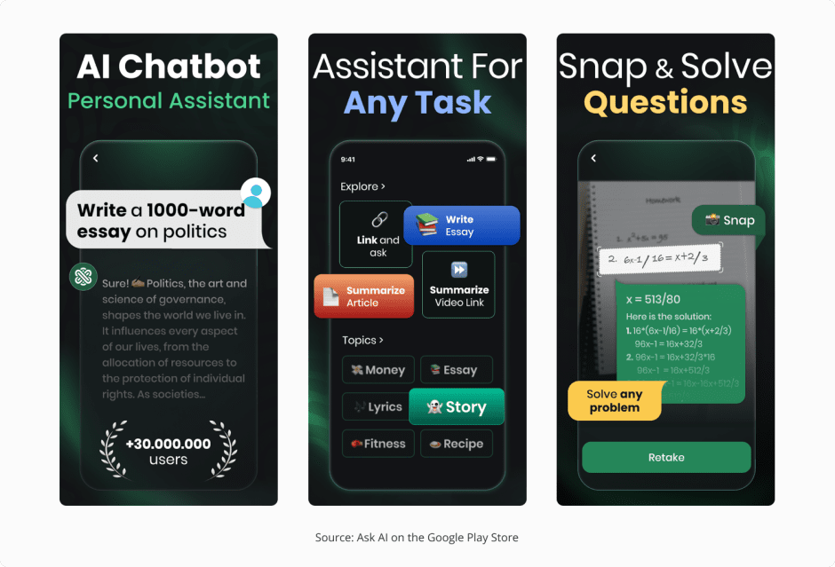 Top AI Chatbots - Spørg AI